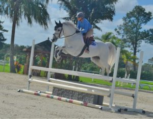 Margie Engle at her Wellington Farm
