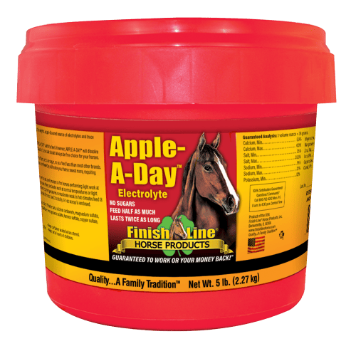 no sugar and best electrolyte apple flavored horse