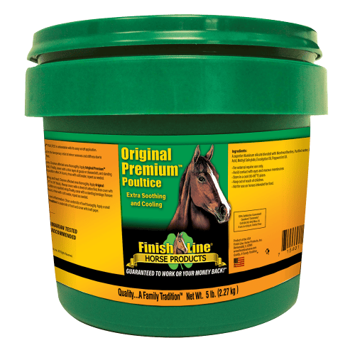 The most used horse poultice