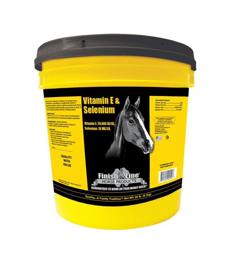 Vitamin E & Selenium Finish Line® Horse Products, Inc