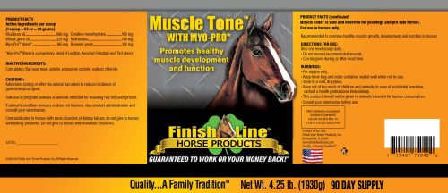 Muscle Tone label