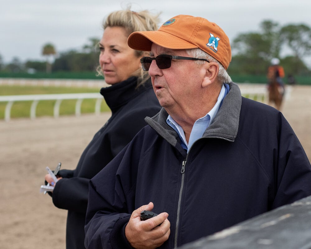 Hall of Fame thoroughbred trainer Shug McGaughey